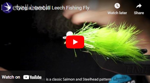 Tying a Hareball Leech Fishing Fly